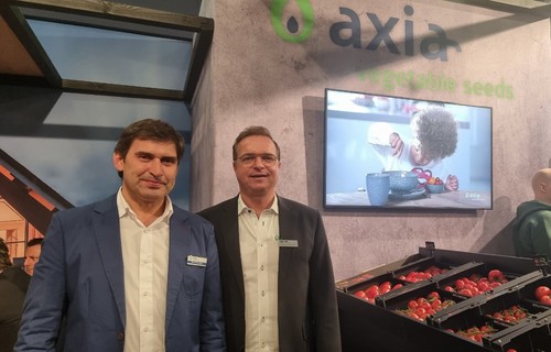 Pedro Pesquera y Michel de Winter, de Axia Vegetable Seeds