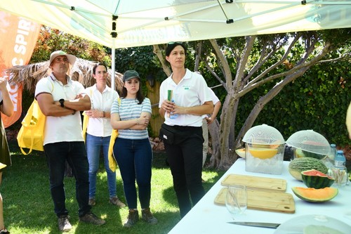 Hubo una zona para degustación de los frutos