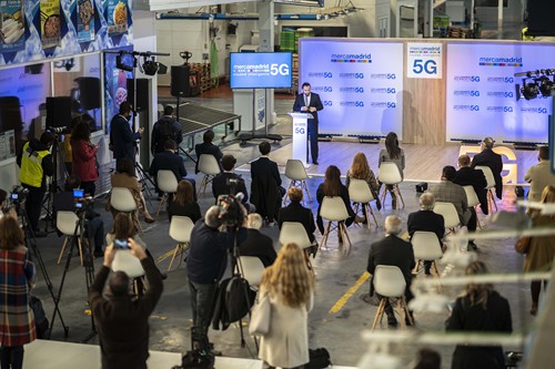 Mercamadrid enciende su nodo 5G, el primer desarrollo completo de España