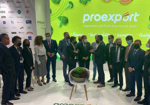 PROEXPORT demanda a Planas y Abascal máximo respaldo a la agricultura murciana en Fruit Attraction