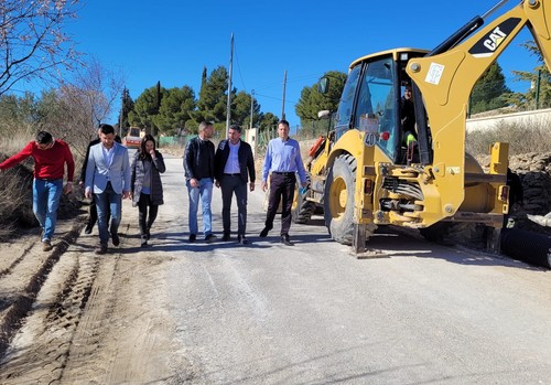 Murcia invierte 190.000 euros en la reparación y mejora del camino de Casa de las Torres, en Caravaca de la Cruz