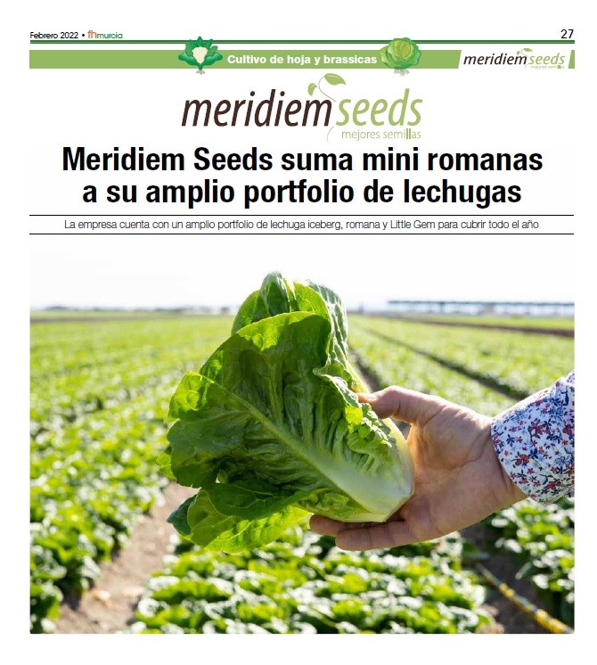 Febrero 2022|| Especial de cultivo y hoja y brassicas de Meridiem Seeds