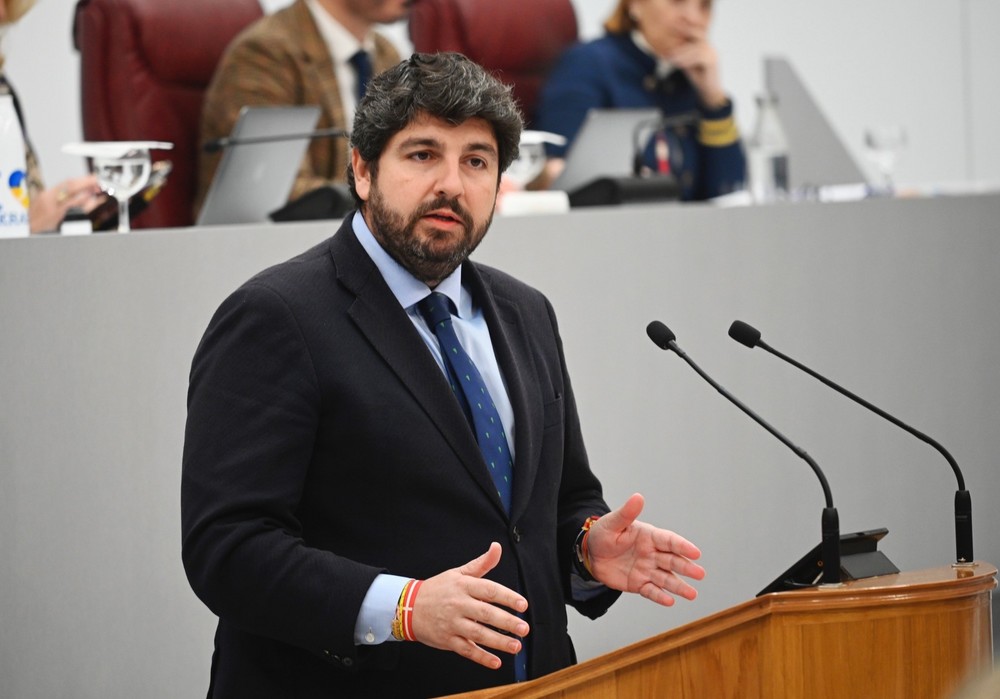 López Miras anuncia una iniciativa legislativa para blindar el trasvase Tajo-Segura en el Congreso de los Diputados