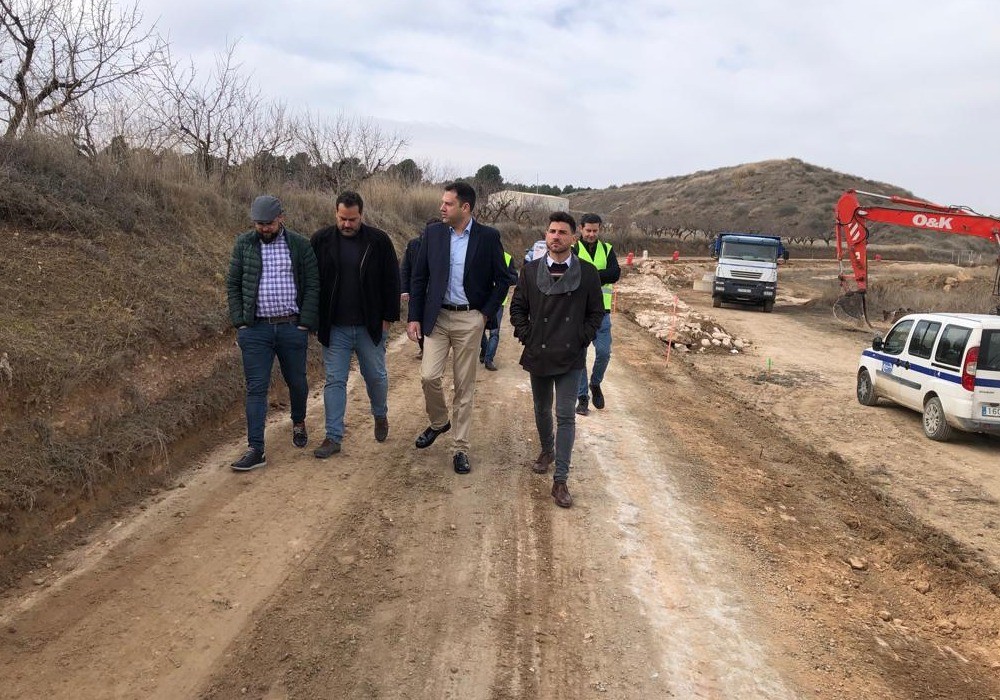  La Comunidad invierte 539.000 euros en reparar el camino rural de los Huecos, en Bullas