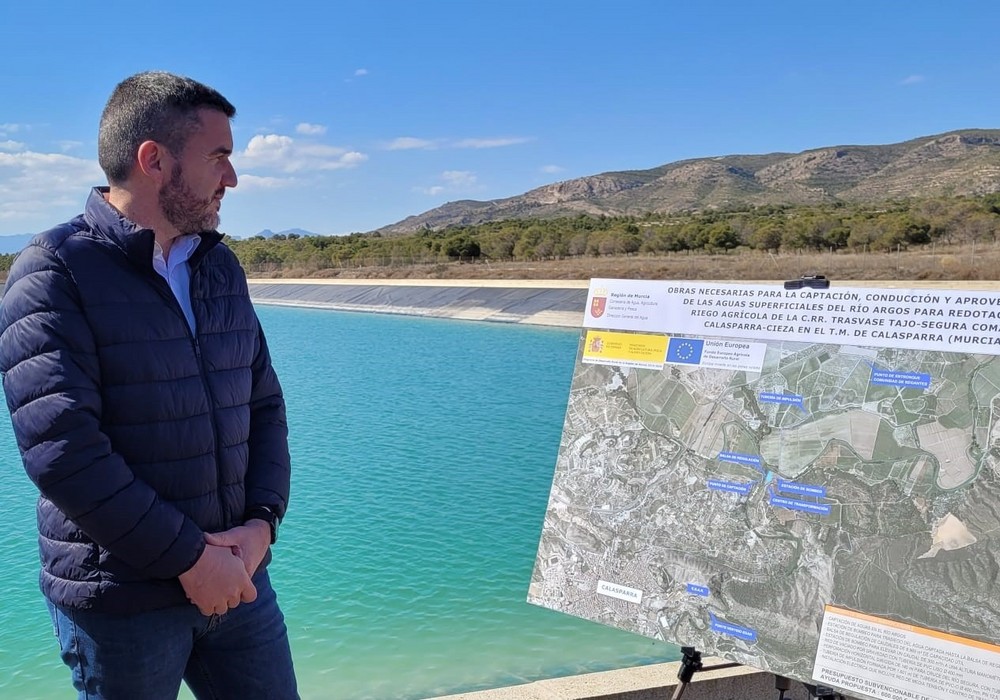 La Comunidad concede 600.000 euros a la comunidad de regantes de Calasparra-Cieza para el aprovechamiento de aguas regeneradas
