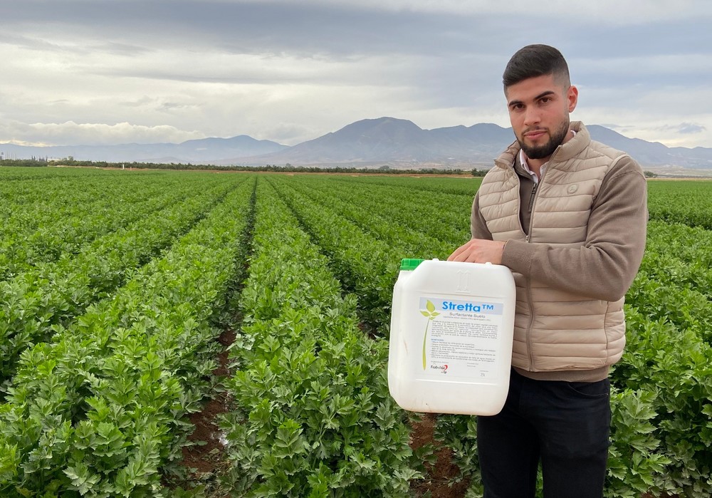 Stretta™ llega de la mano de Frabelse: el primer optimizador de agua de riego de origen vegetal y natural