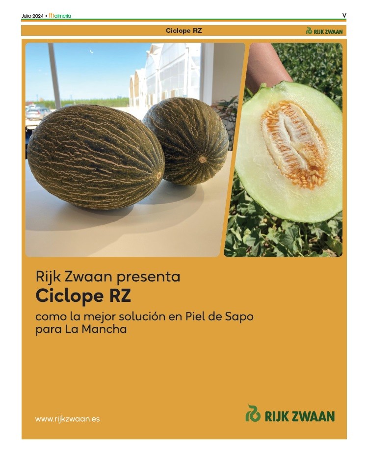 Rijk Zwaan presenta Ciclope RZ como la mejor solución en melón piel de sapo para La Mancha