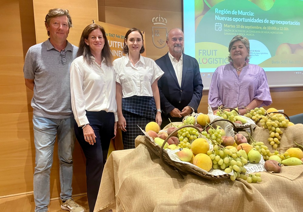 El Gobierno de Murcia y Fruit Logistica promueven las exportaciones agrícolas de la Región